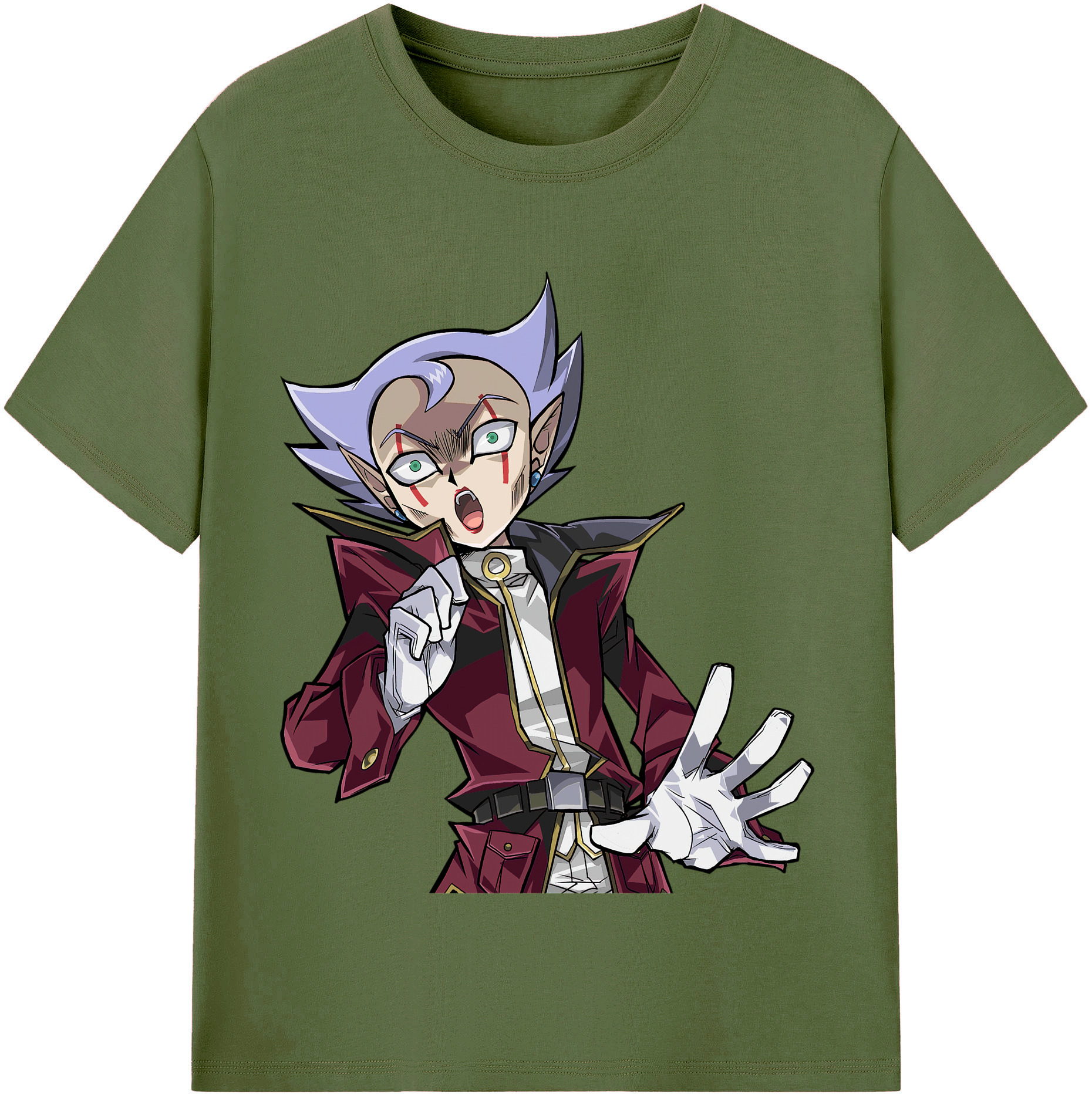 （画像用） 遊☆戯☆王 Yu-Gi-Oh! 綿100％半袖Tシャツ（フロントプリント）